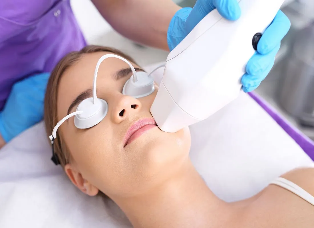 Laser hair removal images