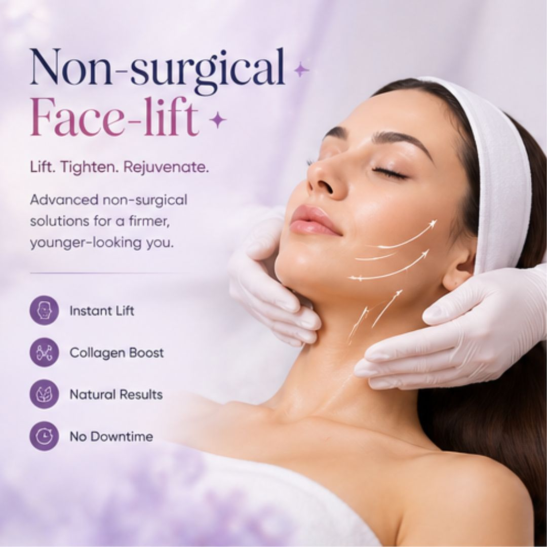 Non-surgical face-lift
