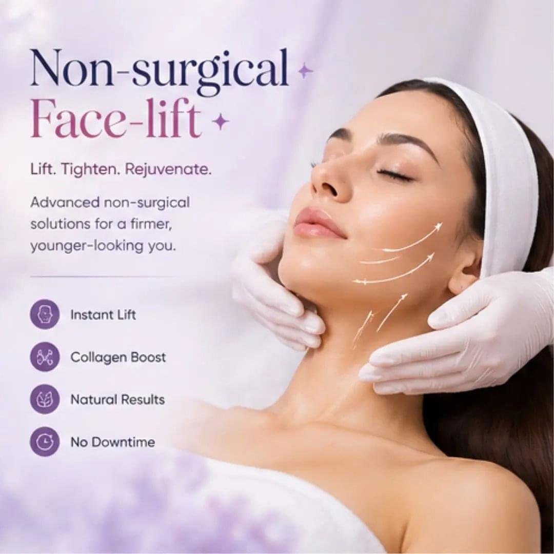 Non-surgical face-lift